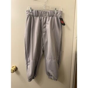BASEBALL/SOFTBALL PANTS, WILSON, IN GRAY, FOR Adults, SIZE M NWT